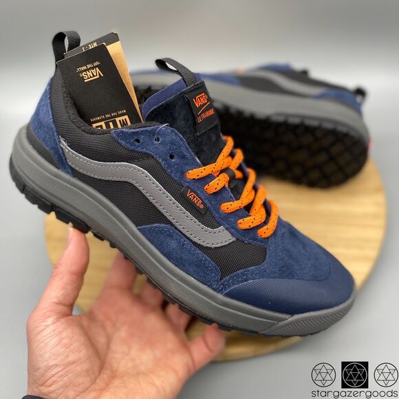 Vans Shoes Ultrarange Exo MTE Sneakers Outdoor Hiking Blue Mens 6.5 Womens 8 - Picture 1 of 16